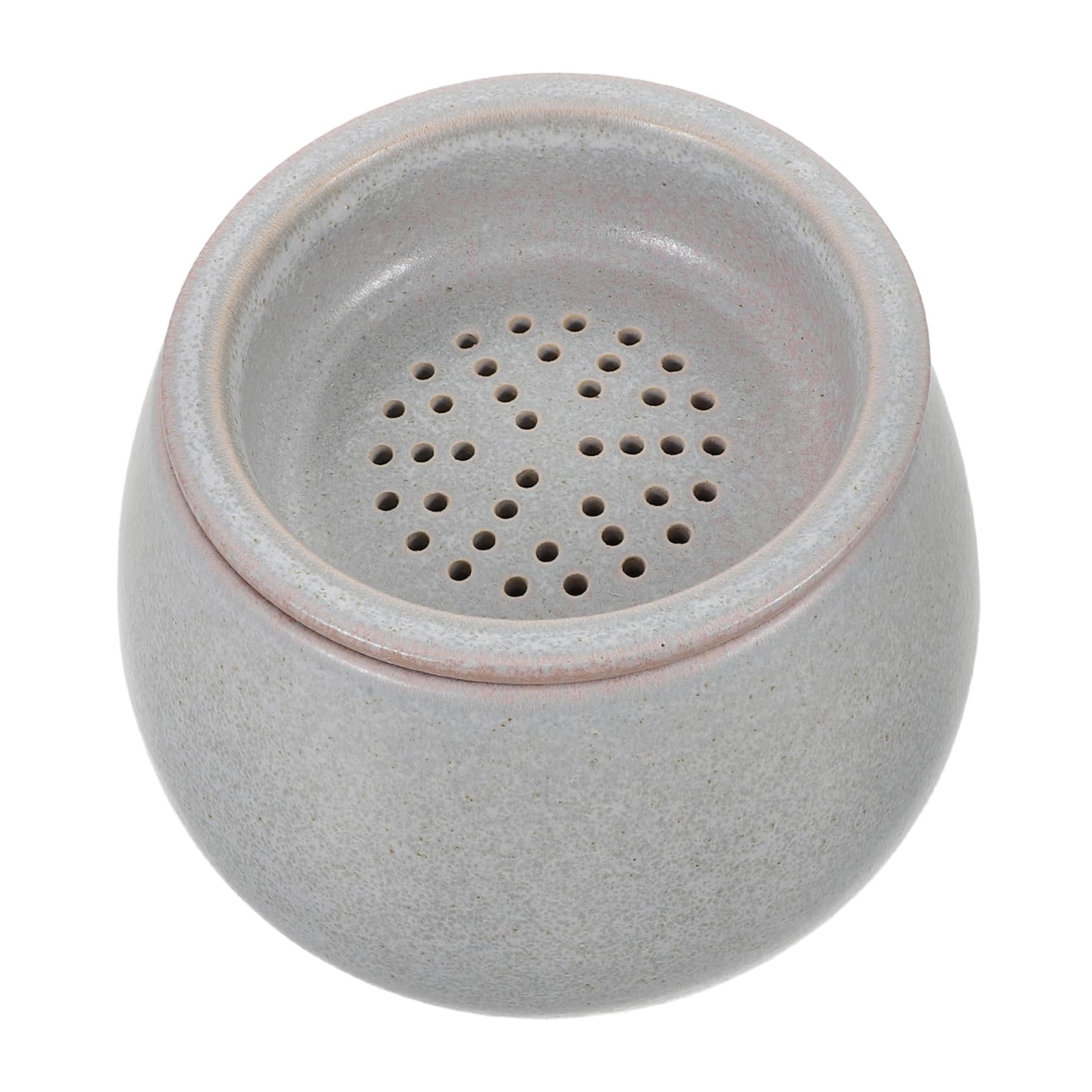 Ceramiczny Pojemnik Do Herbaty z Filtrem i Pokrywką Odporny Ciepło Duża Pojemność Klasyczny Design Retro Idealny Do Ceremonii Gongfu i Codziennego Użytku