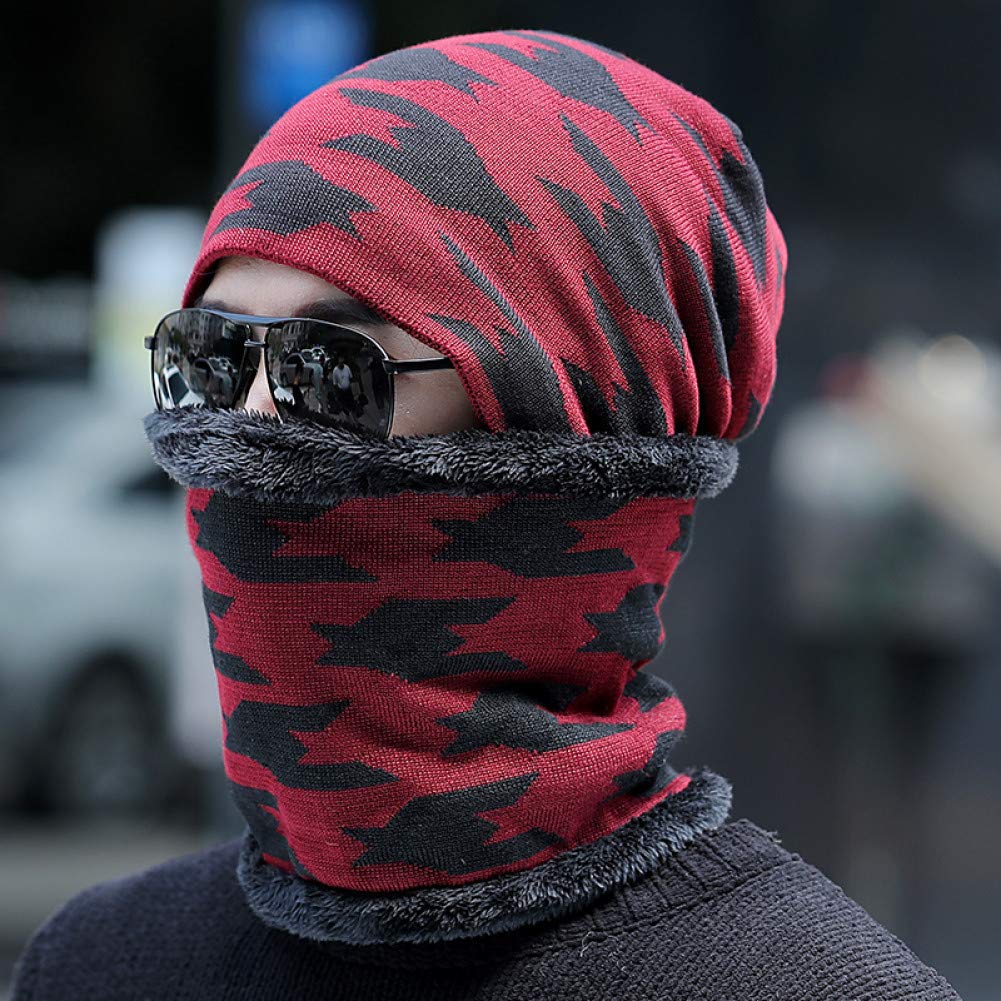 Bonnet d'hiver pour hommes protégeant du vent froid avec cache-oreilles