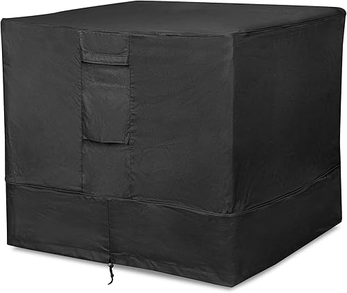 Miniatura 1 de Stanbroil Funda cuadrada de 34 pulgadas para mesa para fogataaire acondicionadocubierta para muebles, resistente a la intemperie, cubierta de