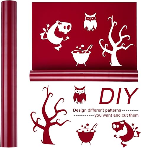 Miniatura 3 de Rollo de vinilo de transferencia de calor para camisas, sombreros, ropa, planchar sobre vinilo de transferencia de calor compatible con Cricut,