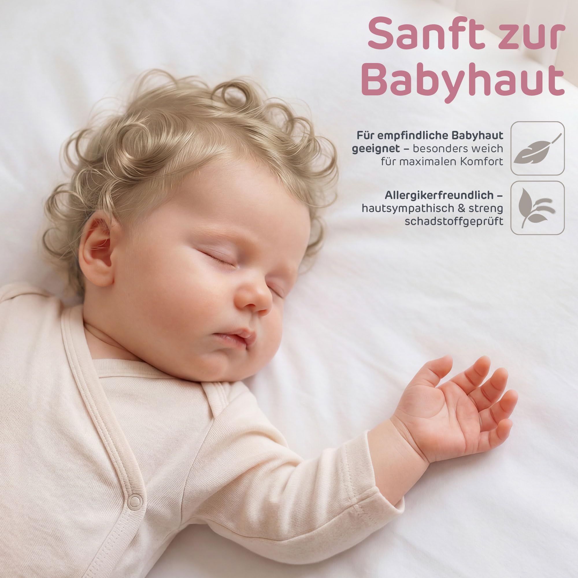 babybay Prześcieradło dżersejowe z gumką, dwupak, pasuje do modelu Maxi, Midi, Boxspring, Comfort i Comfort Plus, białe