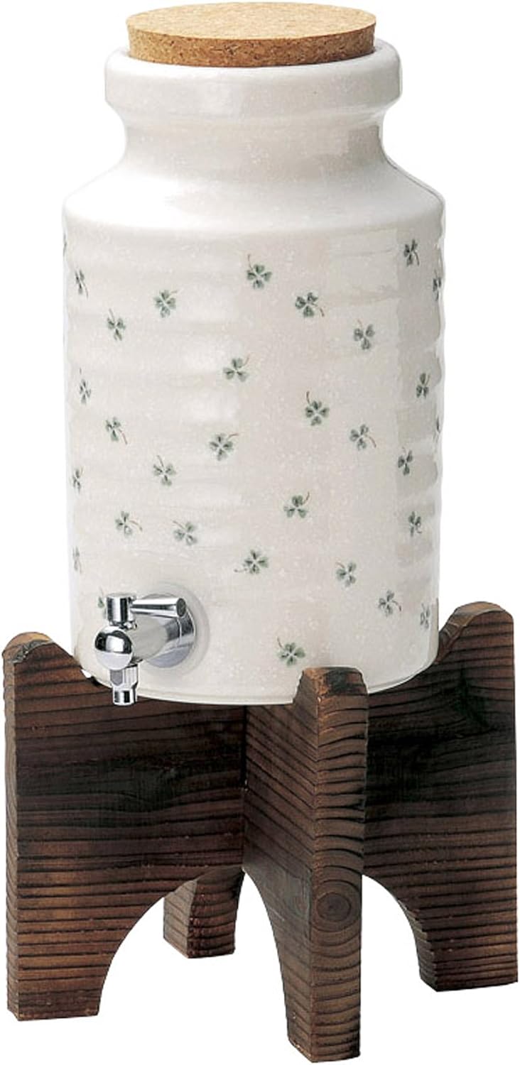 かじゅあるらいふ(Kakuni) Mino Ware Happy Clover Server Green K30320