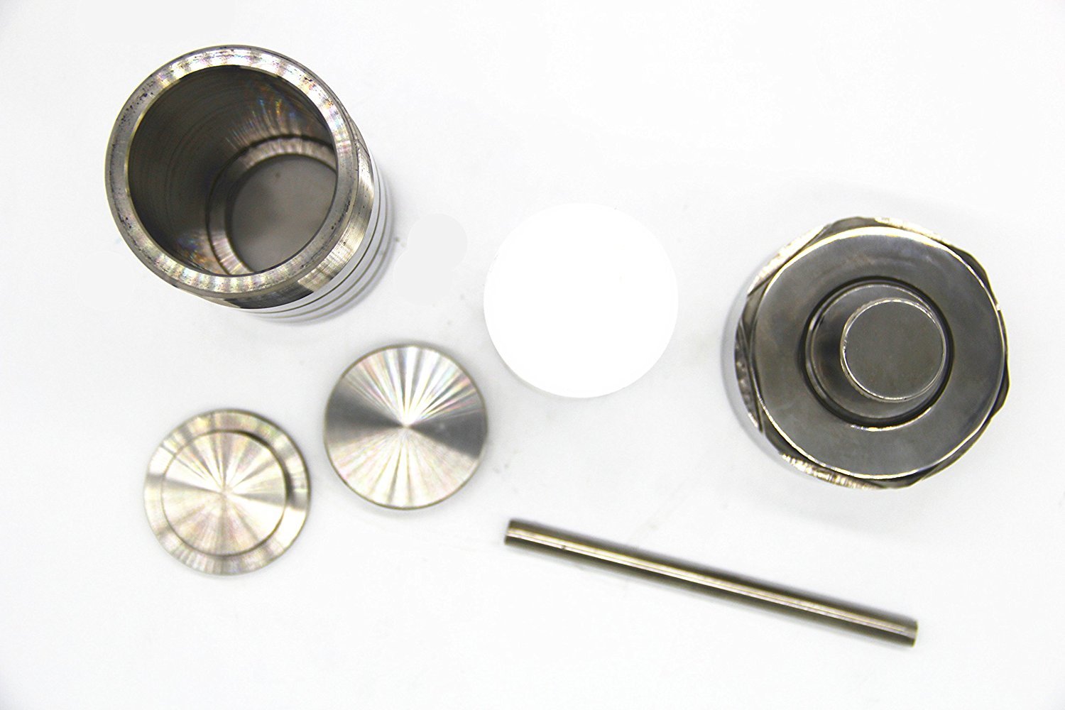 CGOLDENWALL Hydrothermischer Synthese-Autoklavierreaktor, PTFE-Innenfutter, Edelstahlkammer, Schule, Laborausrüstung, 5 ml