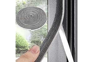 33 Ft Gray Self-Adhesive Soundproofing Insect Door Blocker