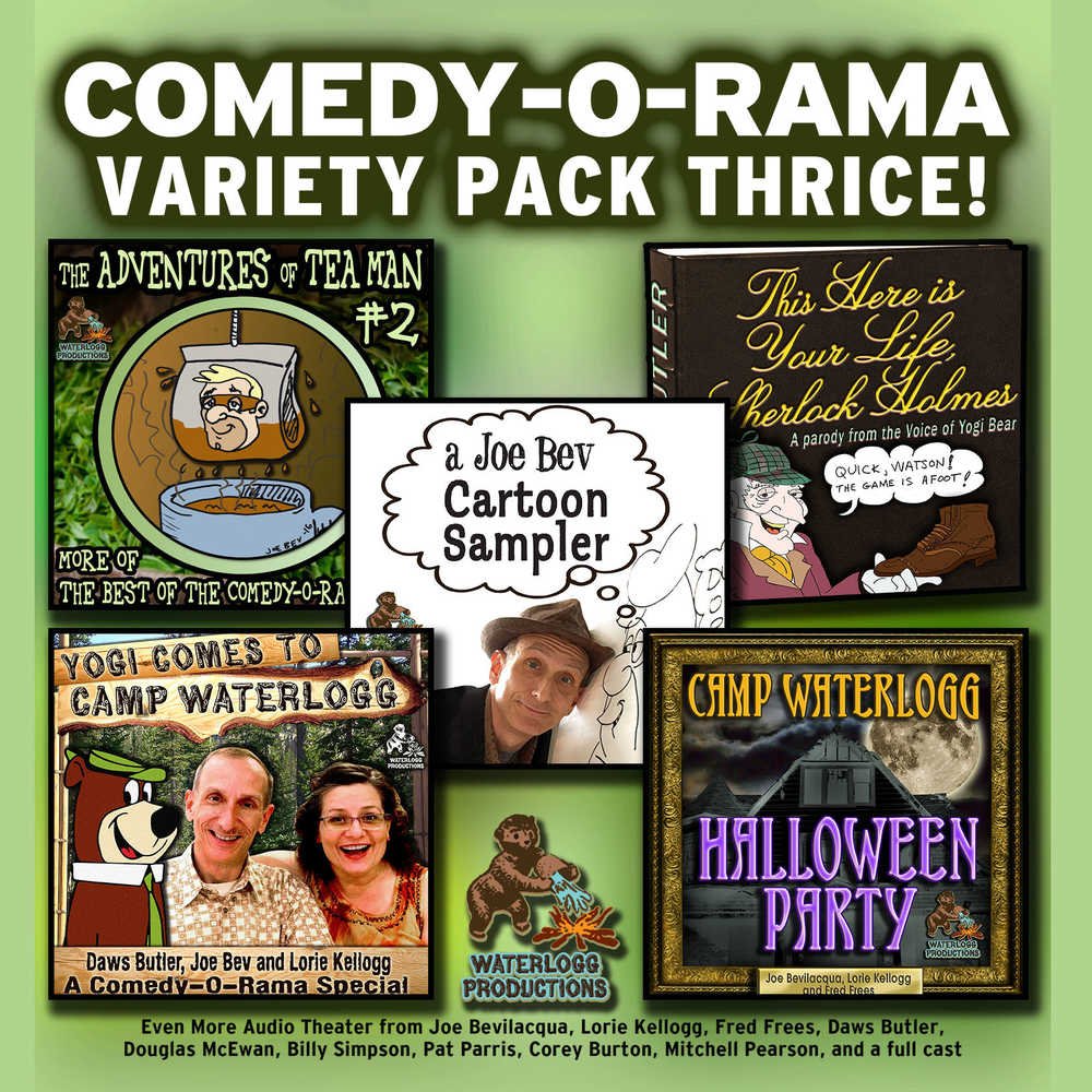 Comedy-o-Rama Variety Pack Thrice: Library Edition (Adventures of Tea Man)