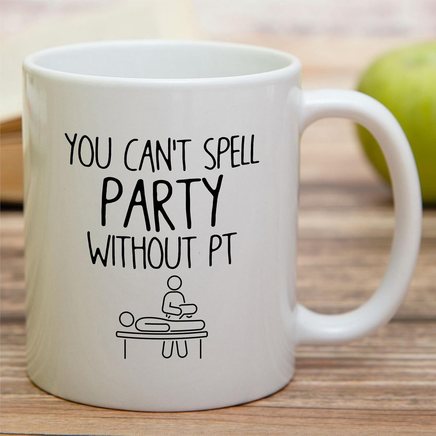 Retreez Funny Physical Therapist Mug - 11 Oz Ceramic Coffee Cup - Humorous Gift for PT Professionals, Doctors, Students and Rehab Specialists - Graduation and Appreciation Gift - Image 3