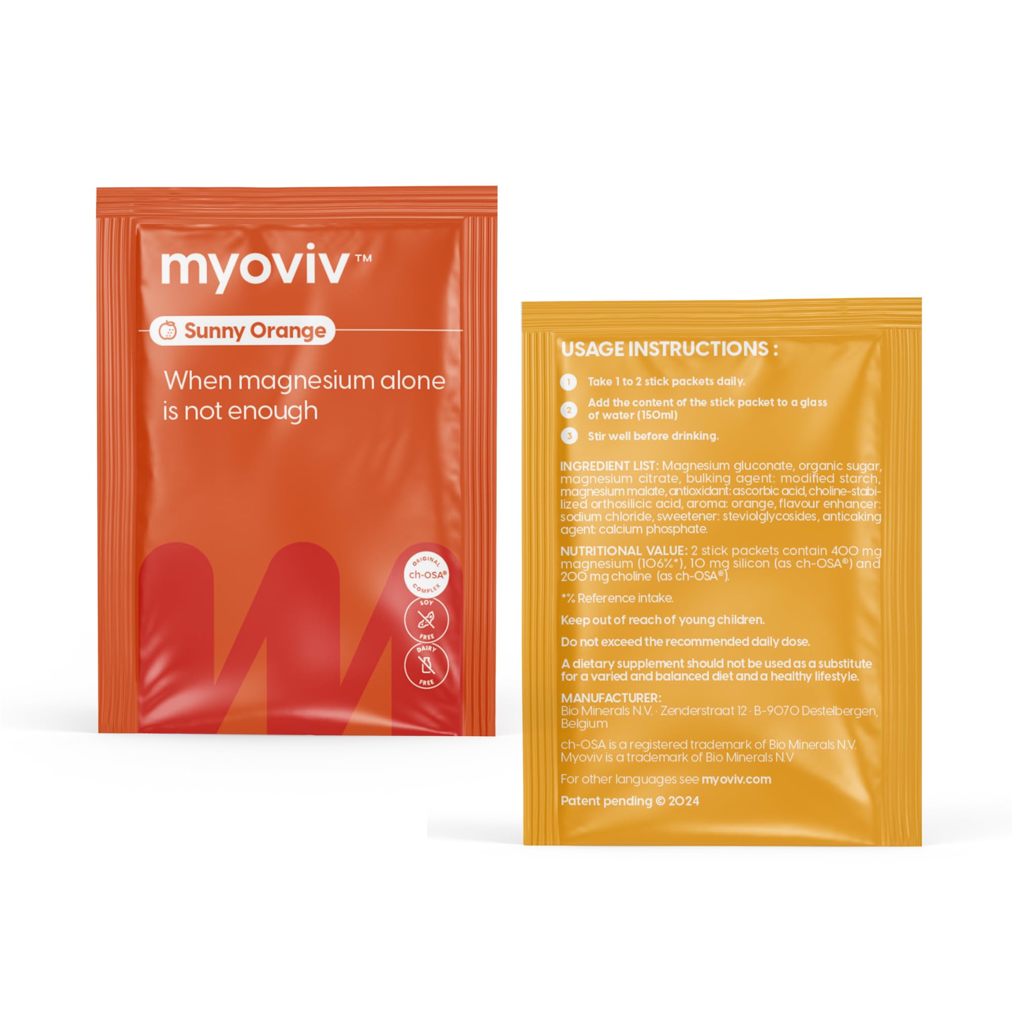 14 Sachets, Saveur Orange Ensoleillée