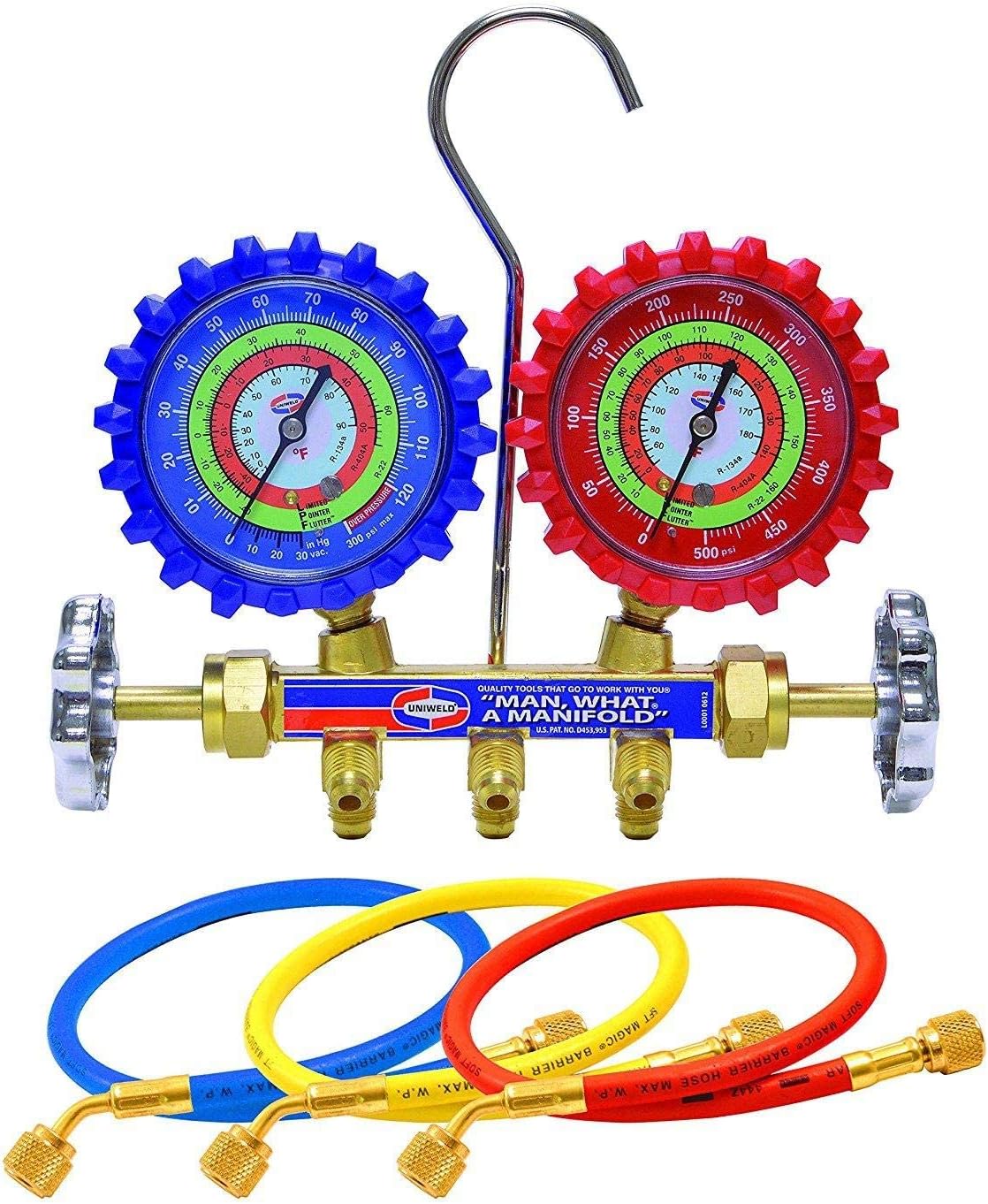UNIWELD Manifold Gauge Set for R134a R12 R22 Gases Buy Online at Best Price in KSA Souq is