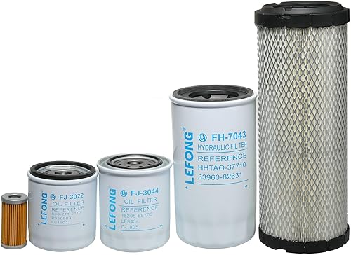 Miniatura 9 de TONNISI ST-7043 Kit de filtro para tractor New Holland TC25D TC27D TC29DA TC30 TC33D TC33DA sustituye a aceitelubricante 84475542, combustible