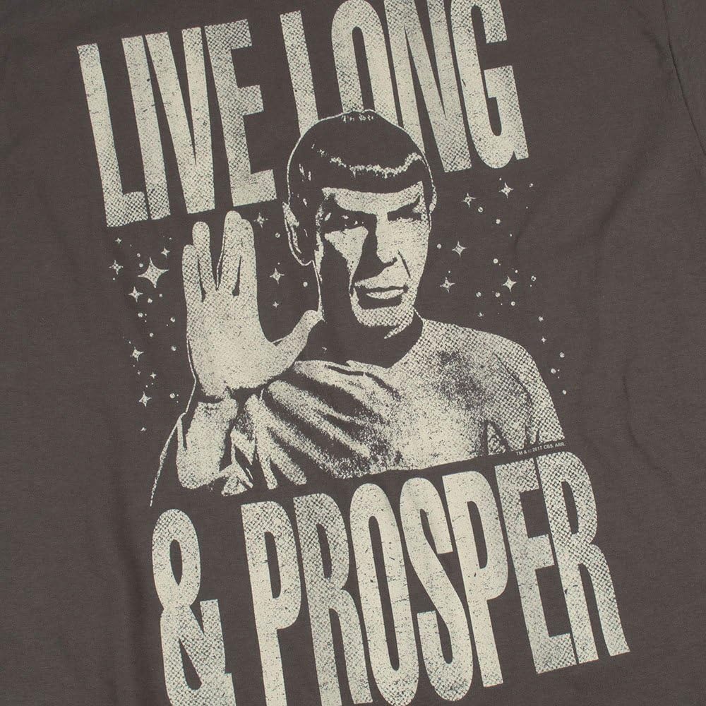 Popfunk Classic Star Trek Live Long and Prosper Spock T Shirt & Stickers