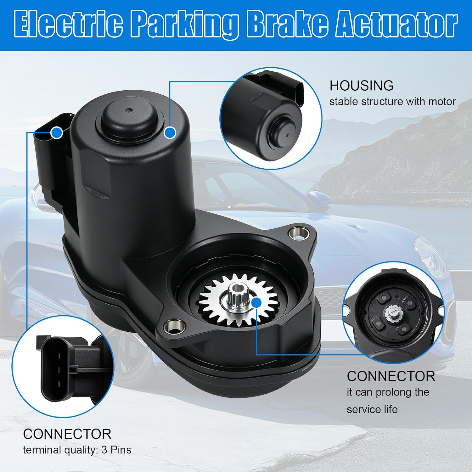 Parking Brake Actuator Fit for Mercedes-Benz GL GLE GLS 250 350 400 450
