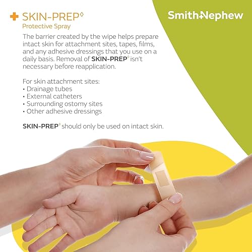 Miniatura 4 de skin-prep Barrera protectora Wipe por Smith & Nephew (fácil de limpiar, Protectant, piel, Prep, BA