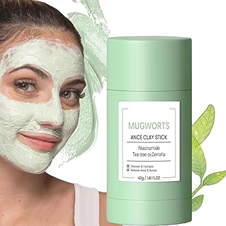 Green Tea Mask Stick,Blackhead Remover Mask, Deep Cleansing Face Mask, Purifying Clay Mask, Moisturizes Oil Control, Deep Clean Pore,Blackhead Remover Face Mask Clay, Solid Mask for Men and Women