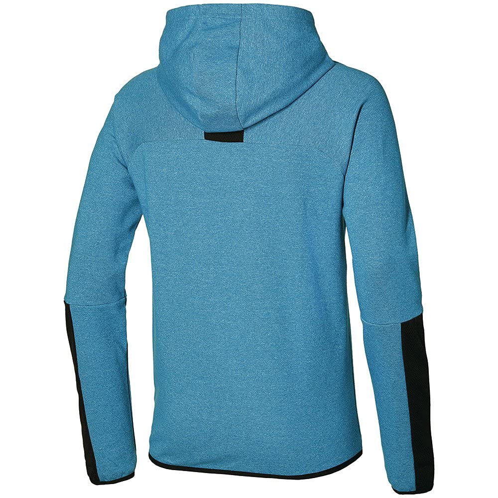 Mizuno Zip Atletica Felpa con Cappuccio Uomo