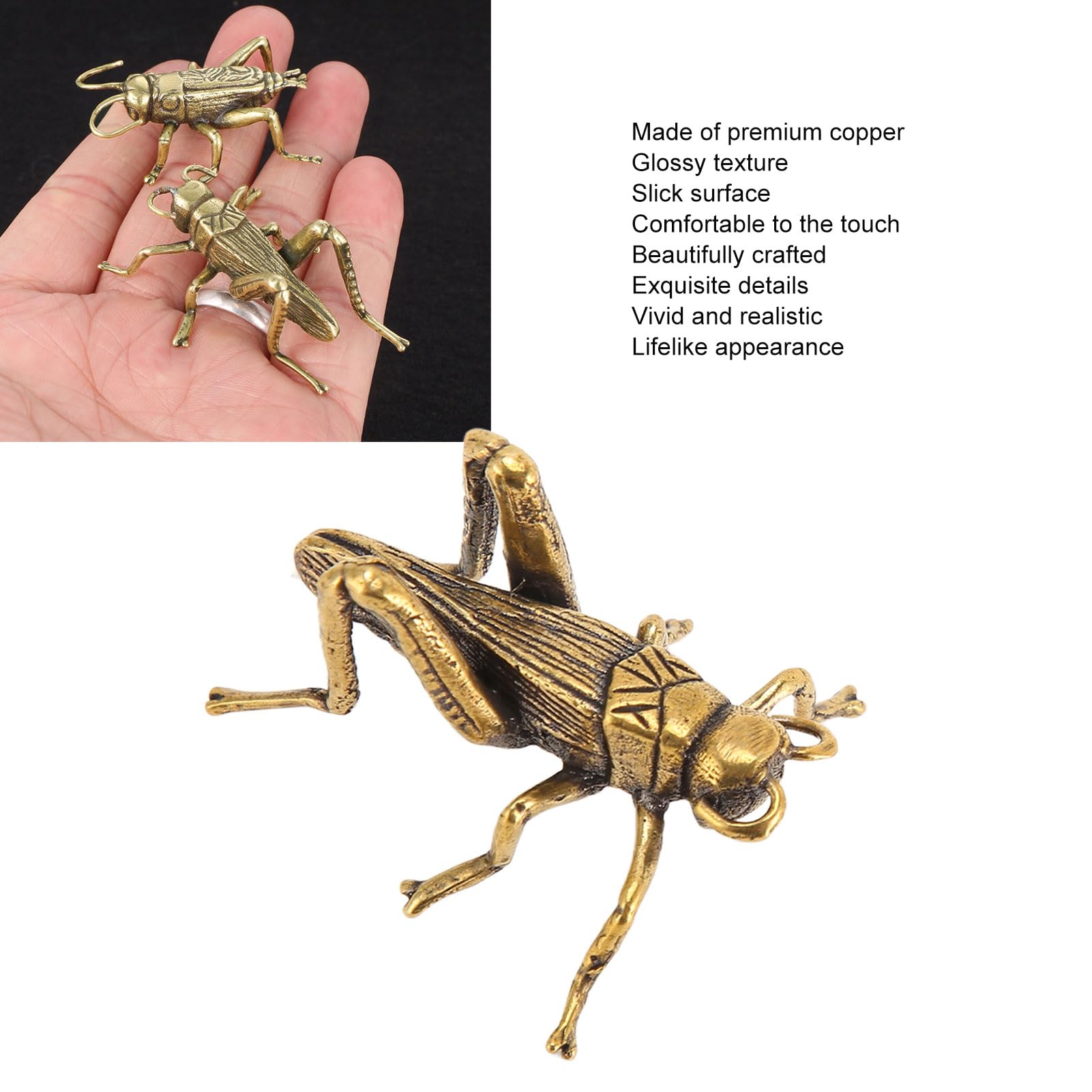 コオロギ 置物 銅 bq1234 : WhiteSweet