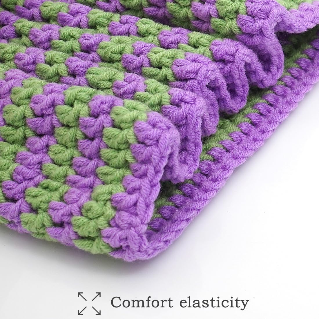 XYIYI Crochet Hats for Women Cat Ear Knit Hat Vintage Beanie Grunge Accessories Slouchy Beanies for Womens - Image 5