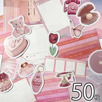 コラージュ素材スペシャルSET 467コラージュ シール 素材 コレクション 海外 6種セット シール