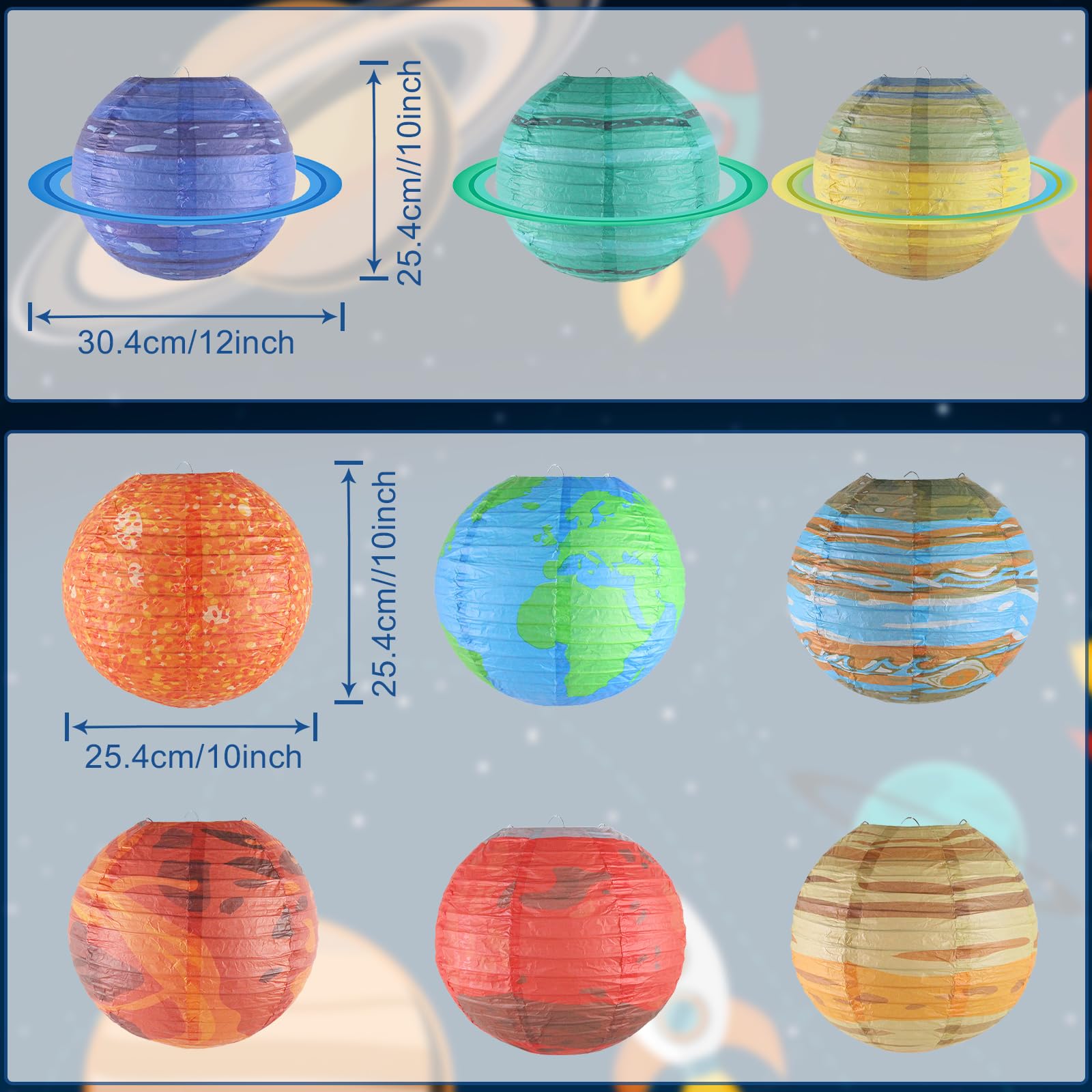 Planet Paper Lanterns, 10