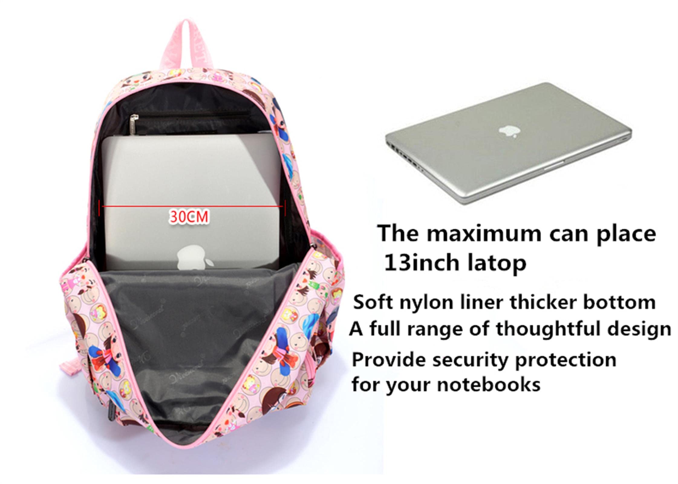 Rucksack Kinder Frauen Schultaschen Für Jugendliche Mädchen wasserdichte Grundschule Rucksack