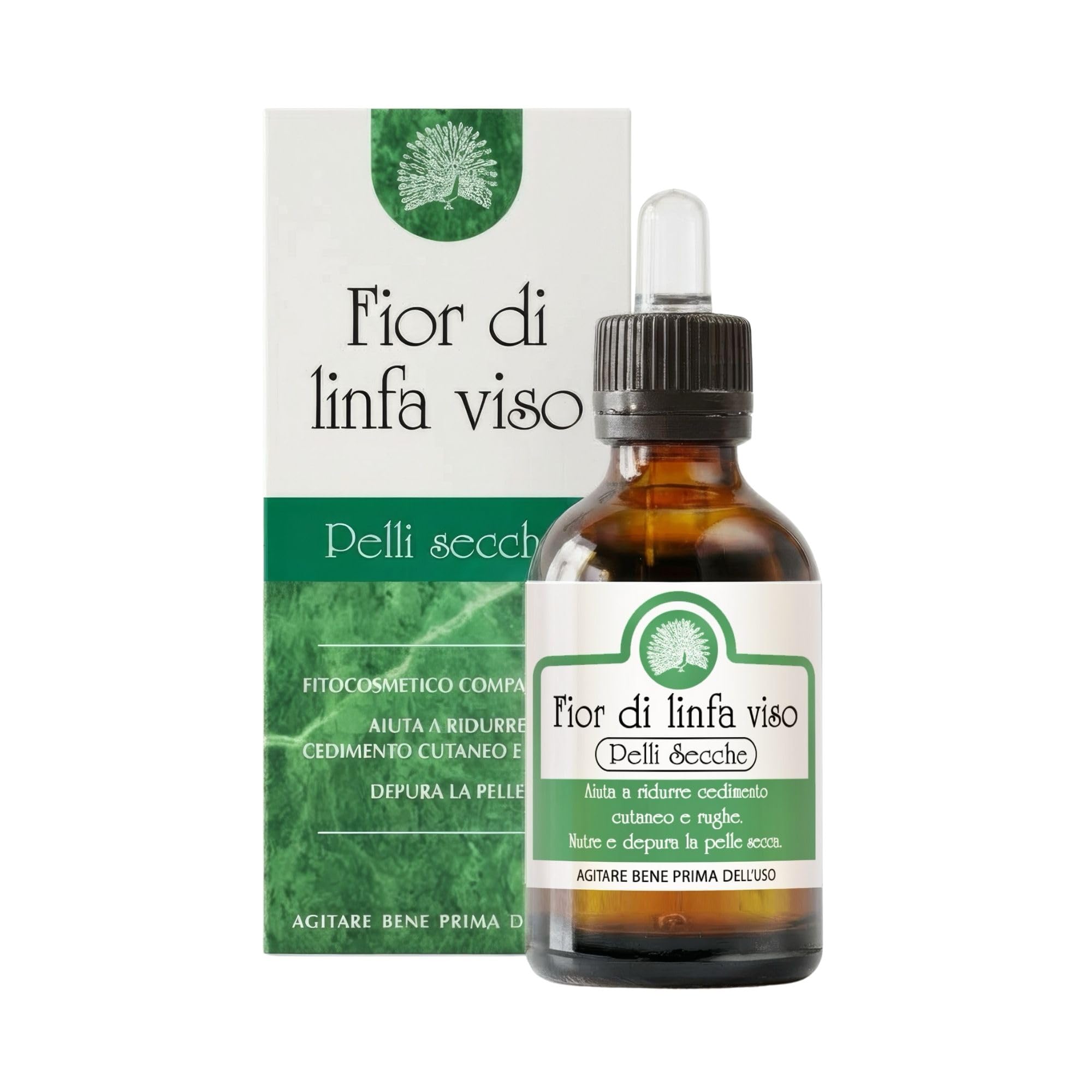 Mary Rose Fior di Linfa Pelli Secche, Siero Antirughe Volto e Collo con Olio d’Oliva Cosmetico e Vitamina E, Illuminante Viso e Alternativa alla Crema Viso, Skincare Uomo Donna, Vegan, 50 ml