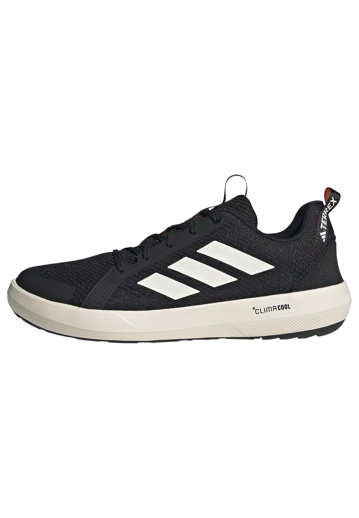 Adidas Noir Hiking Shoes Terrex Boat Climacool Size 45 1/3