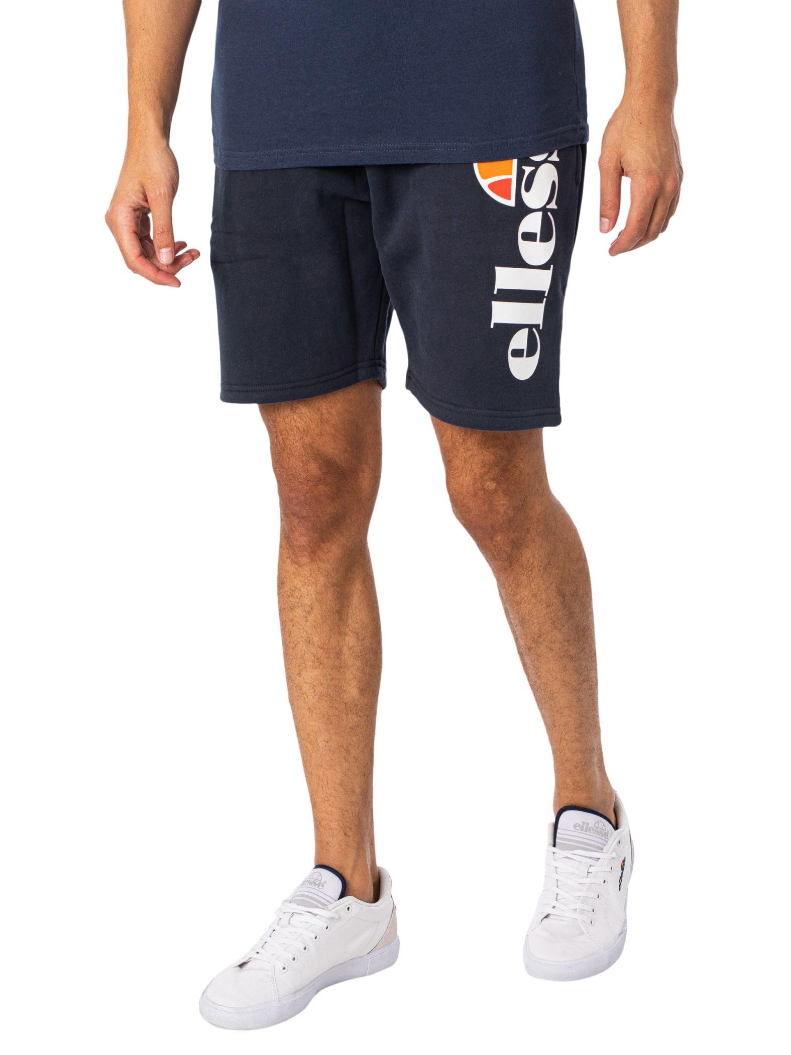 Ellesse Mens Bossini Fleece Shorts, Navy, XL