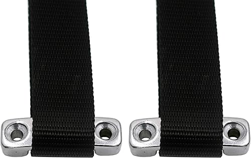 Vista 4 de YYST Kit de amarre para enfriador, correas mejoradas compatibles con Yeti RTIC Igloo Coleman Coolers W SS 316 y bucle de cubierta 316 para mantener