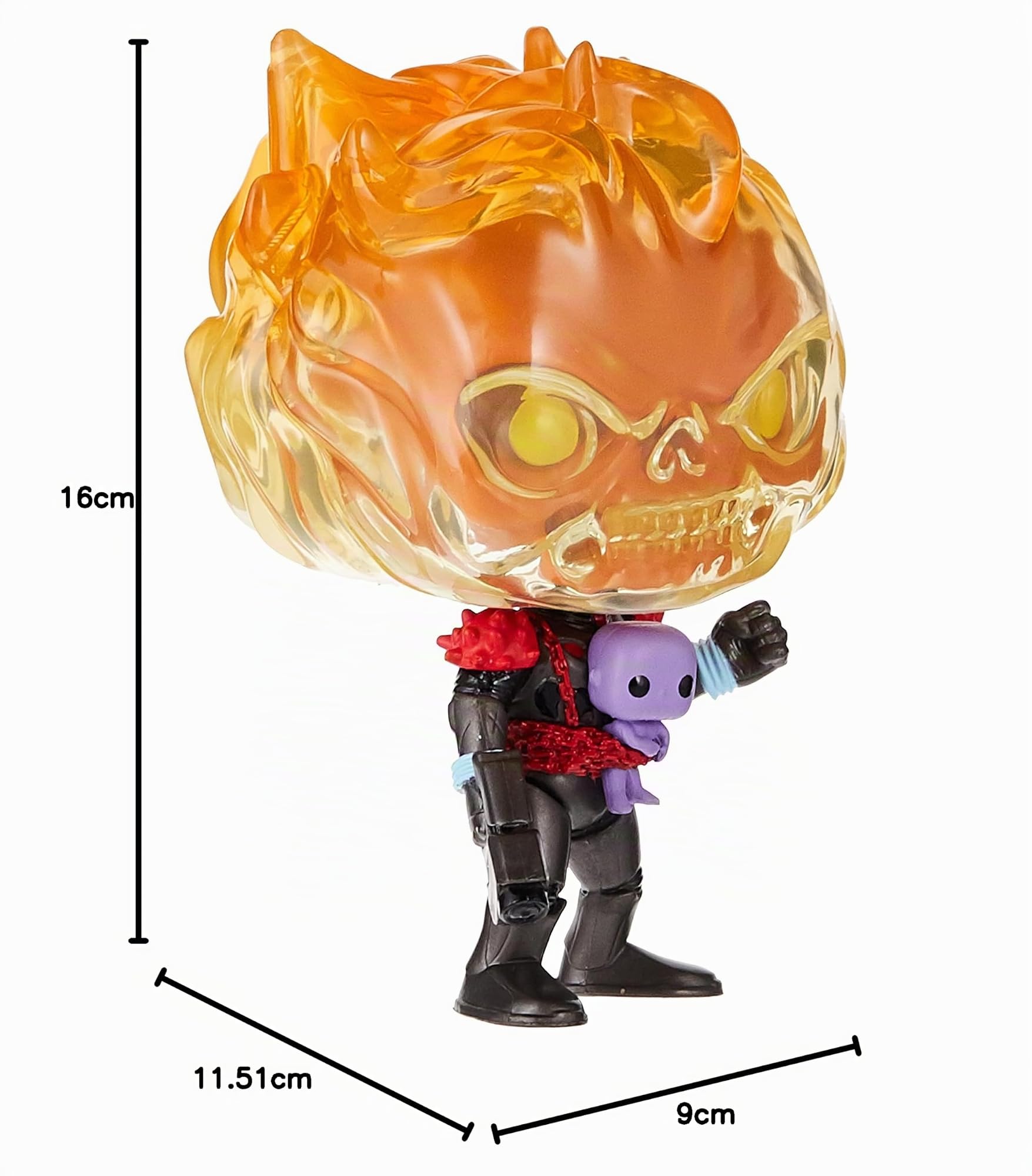 Funko POP! Marvel - Cosmic Ghost Rider (Edizione Speciale) #518 Bobble-Head Vinyl Figure