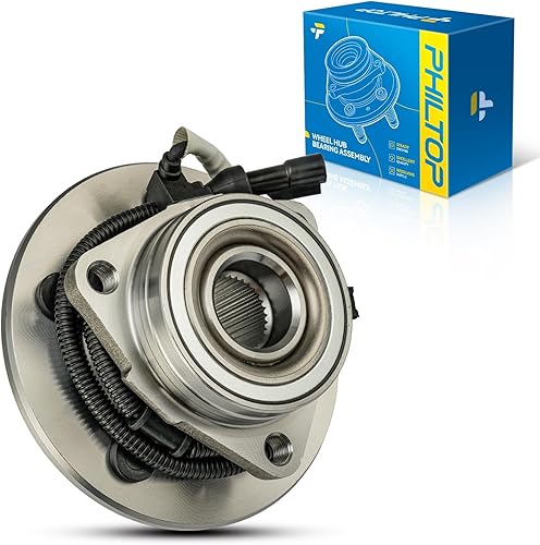 Miniatura 25 de PHILTOP 513294 Conjunto de cubo de rodamiento de rueda delantera 5 lengüetas para Nissan Altima 2007 2008 2009 2010 2011 2012 Conjunto de cojinete