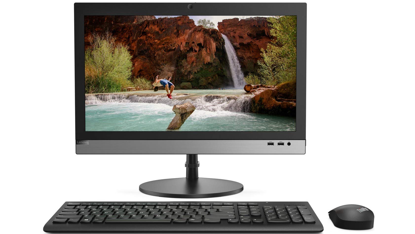 Lenovo V330z 10ULS0J000 19.5-inch All-in-One Desktop (9th gen Core