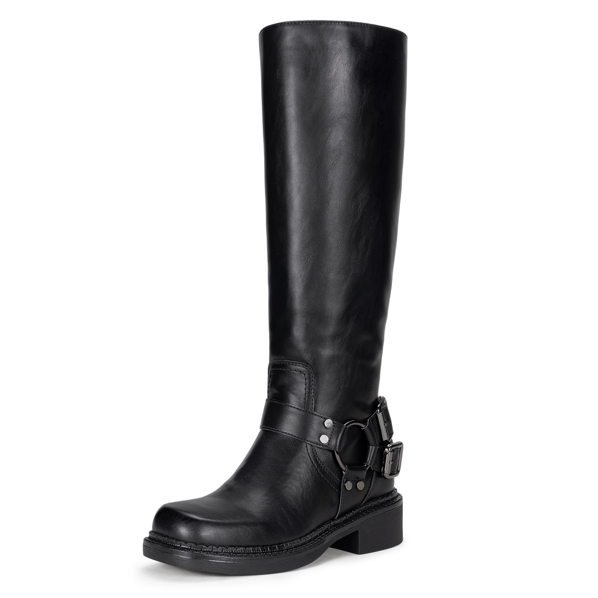 Vepose Womens Knee High Riding Boots