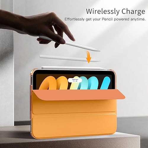 Miniatura 43 de MoKo Funda para iPad mini 7 (A17 Pro) Generation Case 2024, iPad mini 6 2021, funda delgada y ligera de 8.3 pulgadas de carcasa de policarbonato