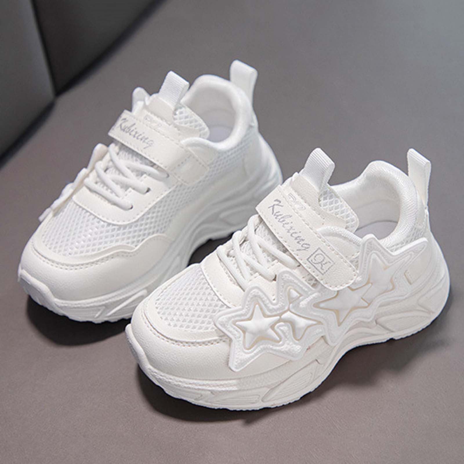 Genérico Zapatillas de Deporte niños niñas Casuales Frescas Diseño Moderno y Sencillo Resistente Duradero Práctico para el día a Antideslizante Transpirable Salidas diarias