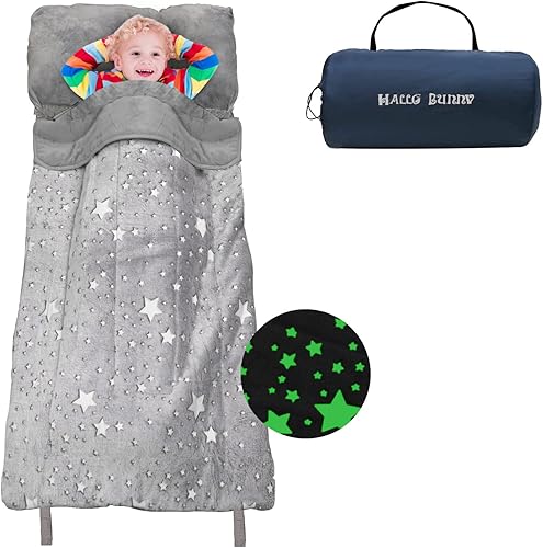 Miniatura 9 de Kids Sleeping Bags Glow-in-The-Dark Sleeping Bags and Kids nap mats 63 x 29 Soft and Comfortable Sleeping Bags for Kids Girls Boys Daycare naps and