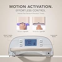 Vista 4 de KIARA SKY Lámpara de uñas UV, lámpara LED de uñas, secadora de uñas inalámbrica y recargable, luz UV para esmalte de uñas de gel, Beyond Pro Vol