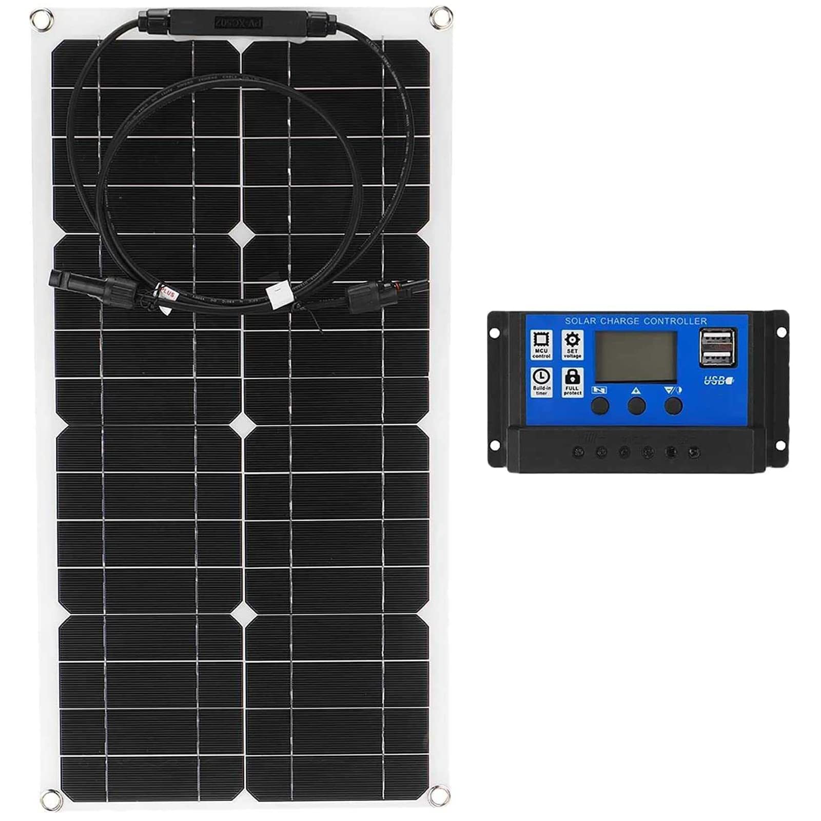 Panneau solaire de camping 100W 18V pour charger un ordinateur