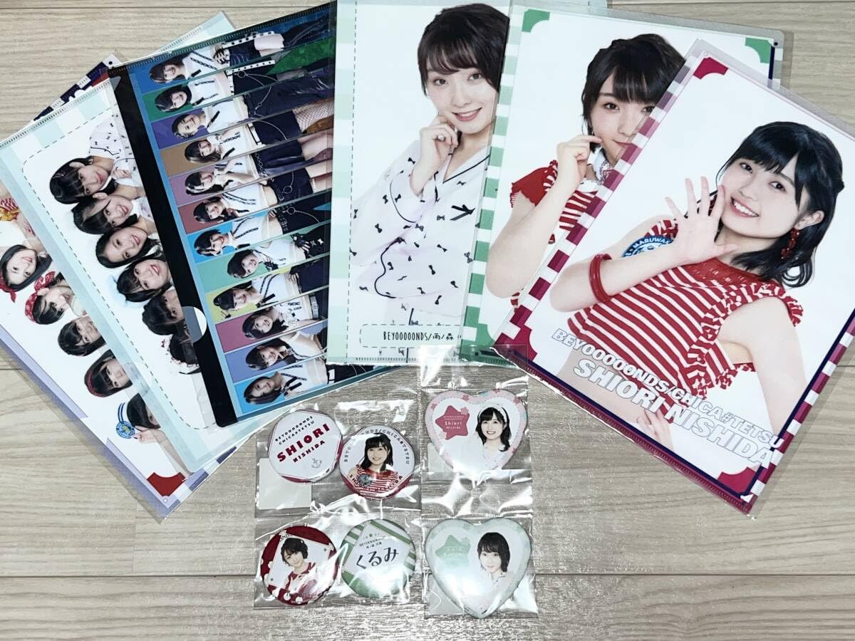 BEYOOOOONDS 西田汐里 クリアファイル生写真セット 写真集Ver ②