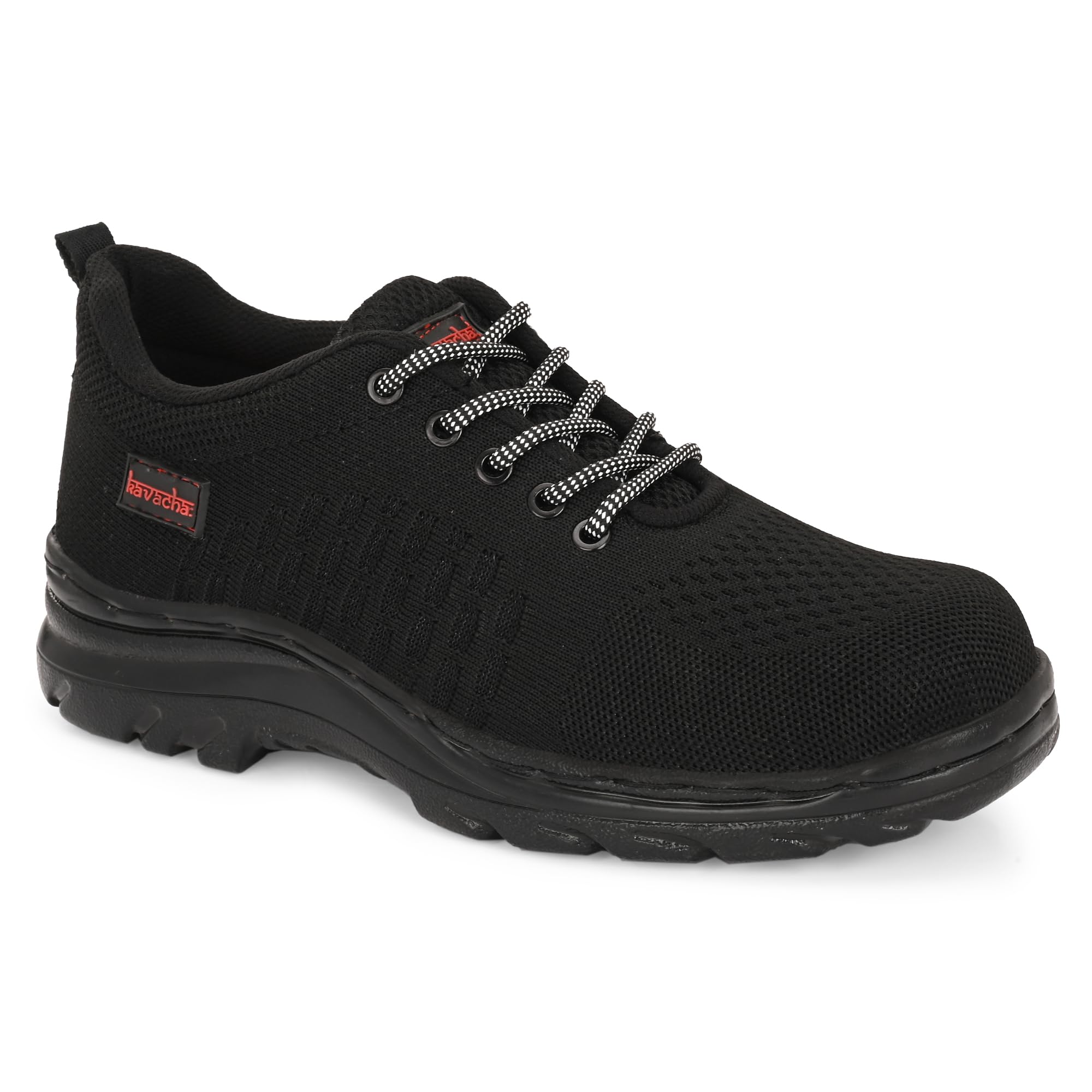 Kavacha Steel toe knitted fabric & Airmix Sole Protective shoe memory foam comfort S227 Size:9-image-3