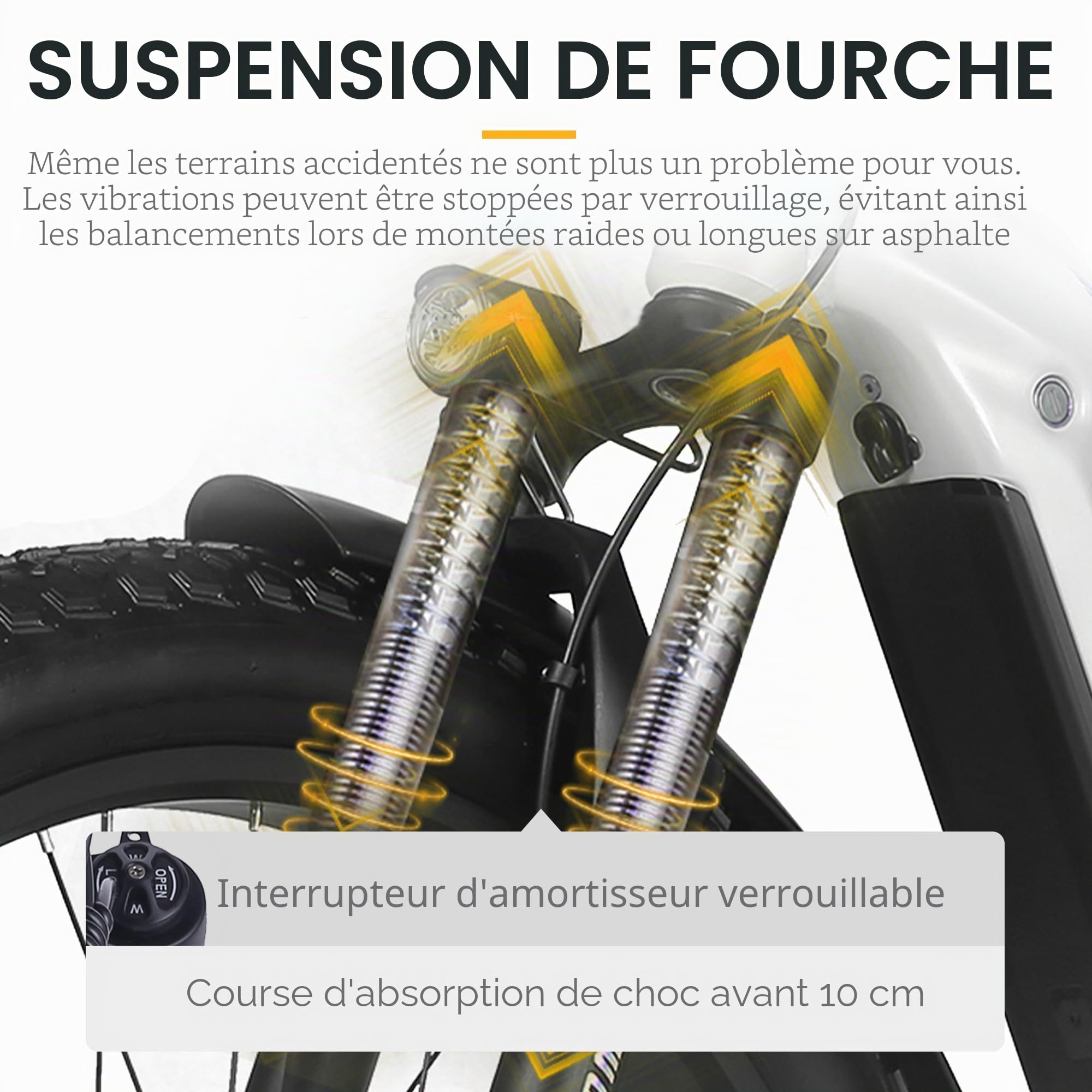 Vélos Électrique Vélo de Montagne électrique 26" VTT Électrique Batterie 17,5 Ah,7 Vitesses, E-Bike Urbain pour Adulte,Autonomie 50-70km