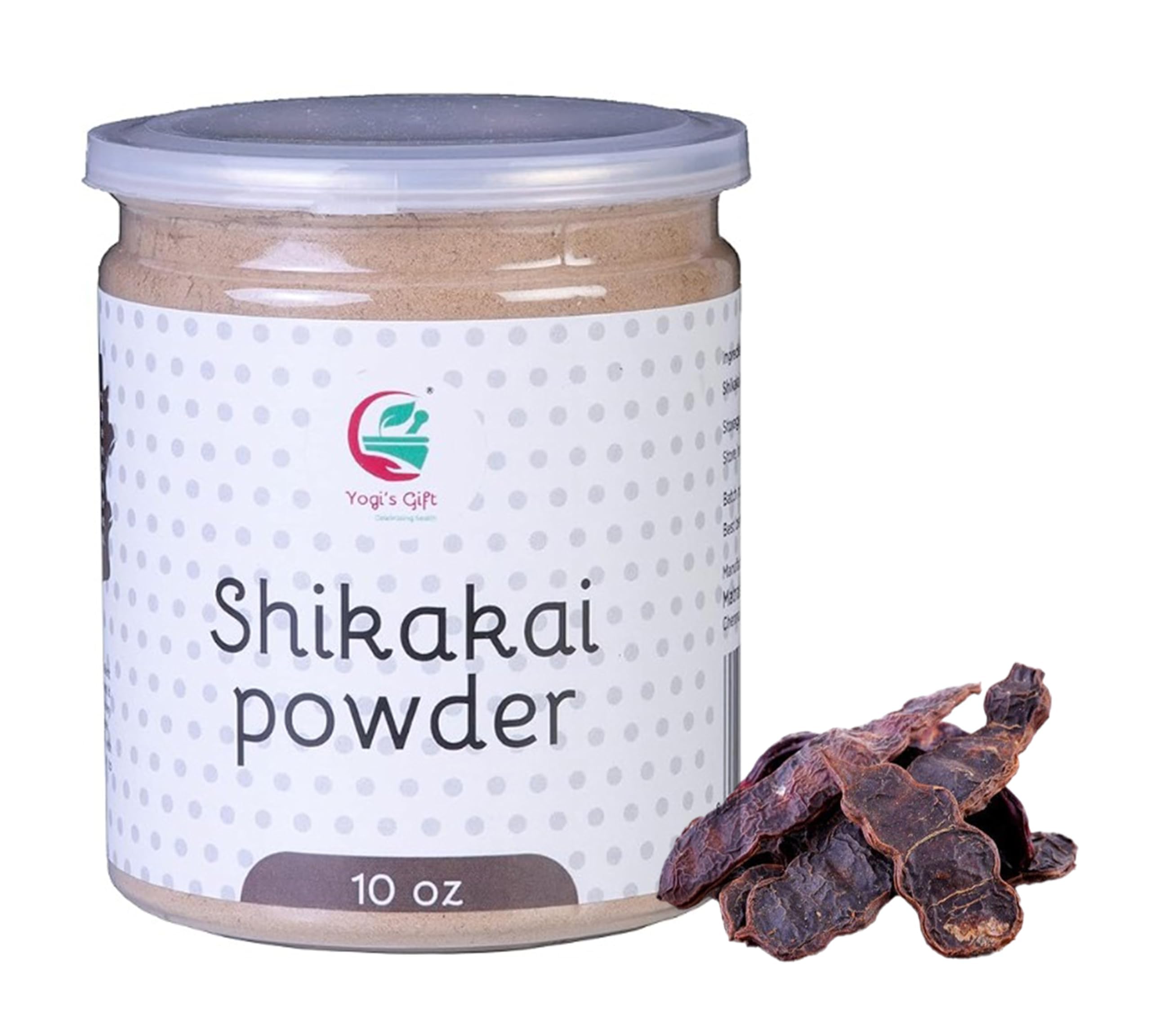 YOGI'S GIFT Shikakai Powder 10 oz - 100% Natural Hair Wash Powder Helps in Hair Growth, Nourishing, Hair Fall Control, - Unisex Hair Care