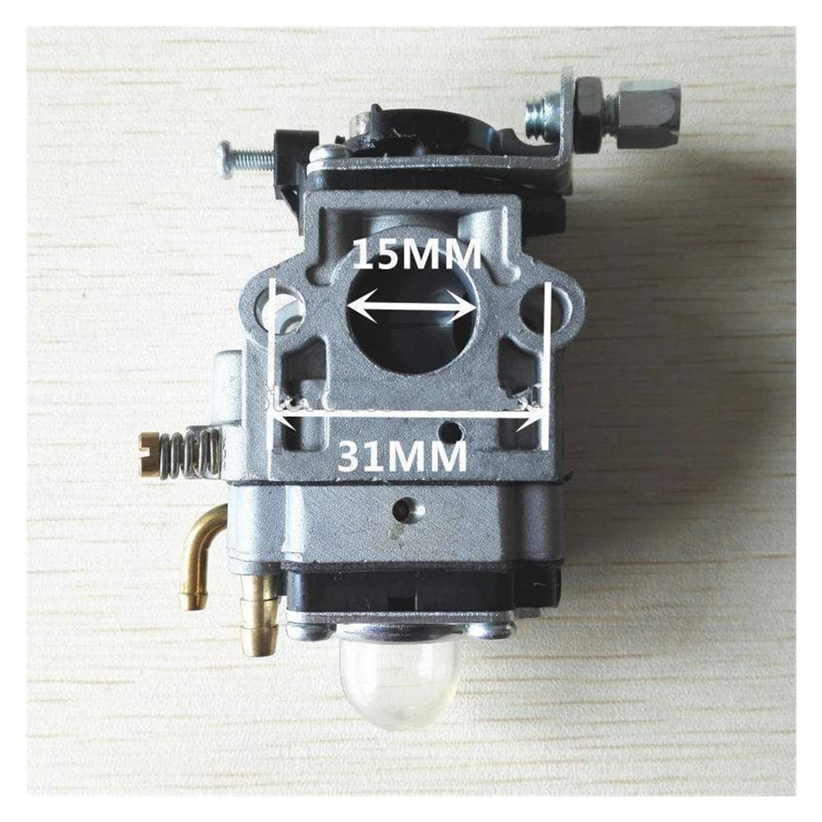 Bobina de encendido del carburador Tanque de combustible 43CC 52CC 47CC 40-5 CG430 CG520 1E40F-5 40F-5 TL43 Desbrozadora Tanque de boca media