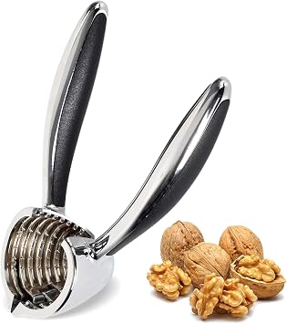 Nutcracker Heavy Duty,Nut Crackers for All Nuts Walnut Cracker for Pecans Hazelnut Walnuts Plier Opener Kitchen Tool Heavy Duty Non-slip Handle