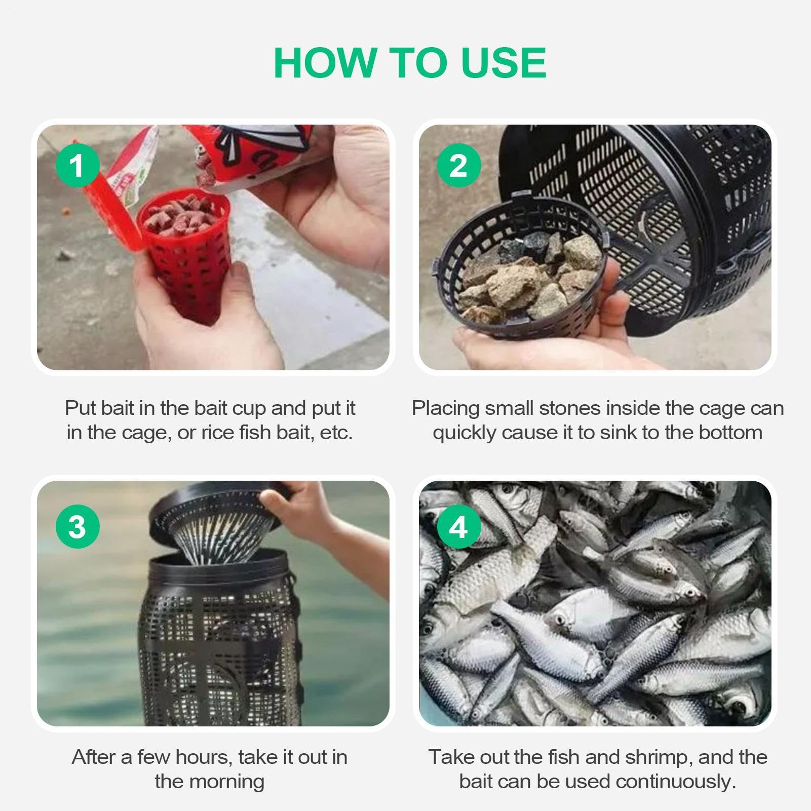 Trappola per granchio – Strumento di cattura portatile per gabbie domestiche, recinti per rete da pesca | Uso di acqua dolce di acqua salata, dispositivo di cattura tartarughe di anguilla gamberetti