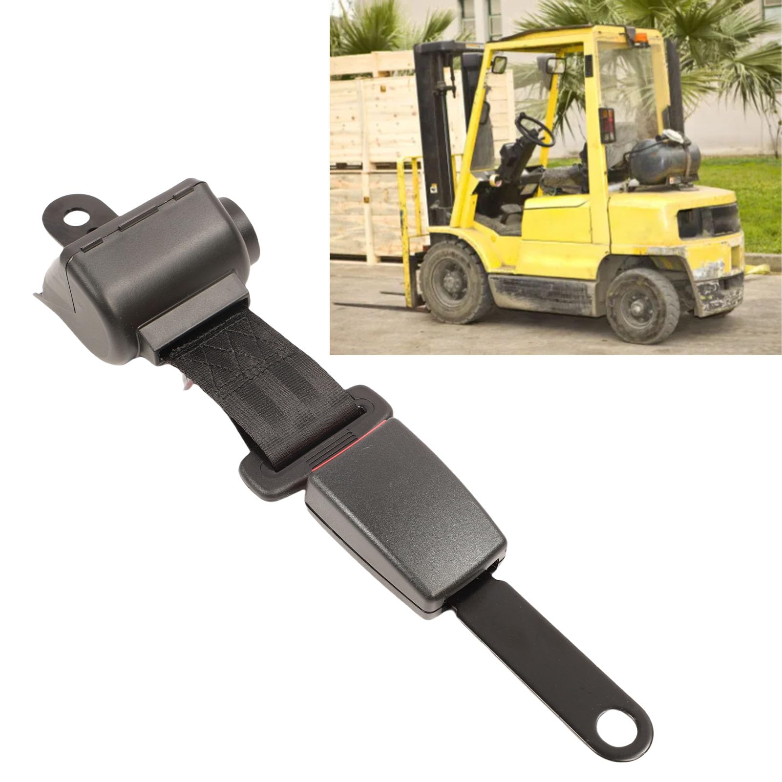 Cintura Di Sicurezza 2 Punti Cintura Pelvica Statica 130 Cm Carrello - Foto 13