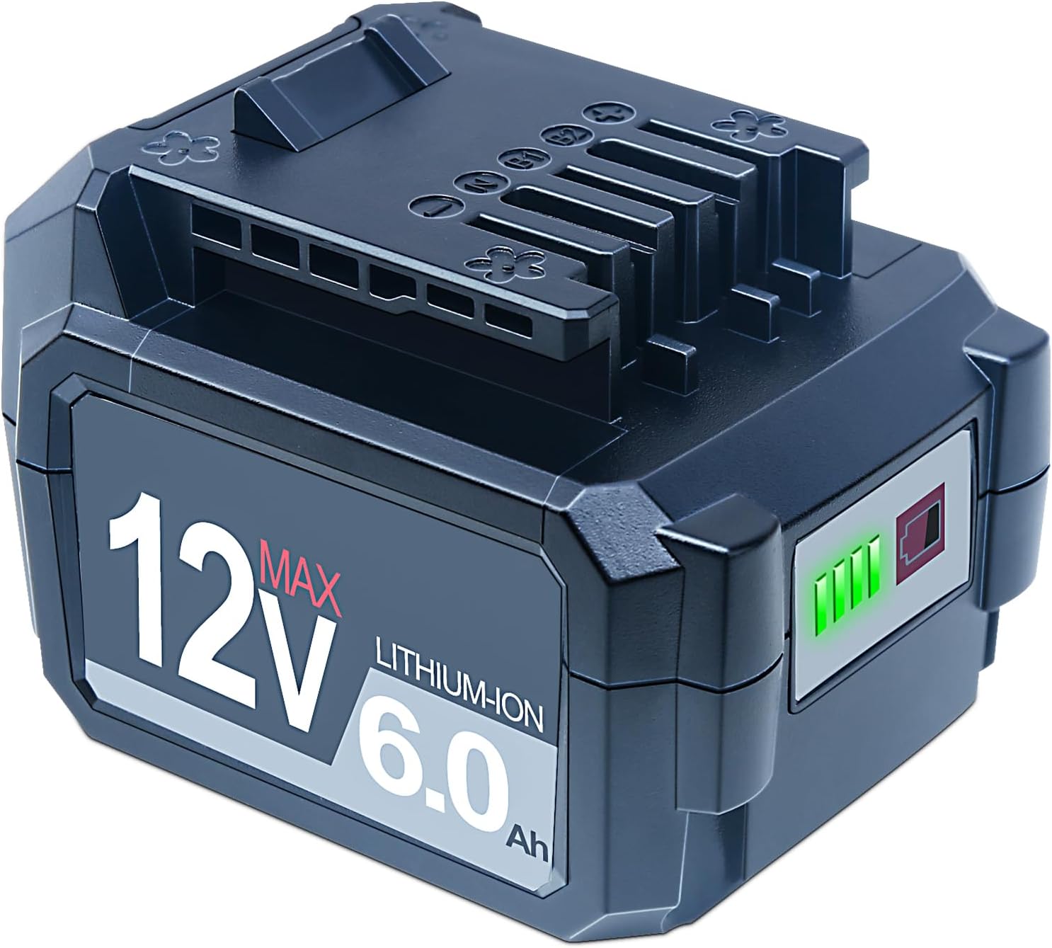 DTK 12V Replacement for SKIL 12V Battery PWRCore 12V 6.0Ah Lithium Battery 1 Pack