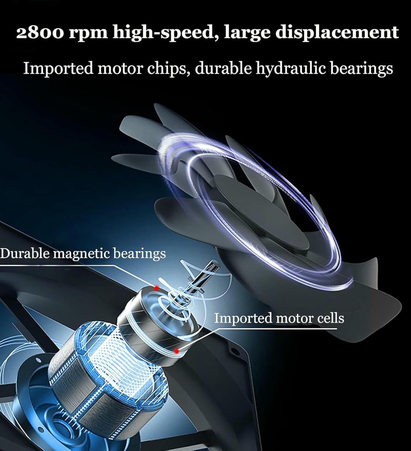 Vertical Window Exhaust Fan for Sliding Windows, Punch-Free Silent Slim Window Fan, Adjustable Speed, 5cm Retractable, for Home Bedroom Kitchen-1pcs