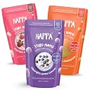 Happa Fruit & Greek Yogurt Melts | 100% Fruit & Yogurt Candy for Babies, Kids & Adults | No Colours, No Artificial Flavours | Melt-in-Mouth | 8M+ | 20g Pack of 3 gallery image