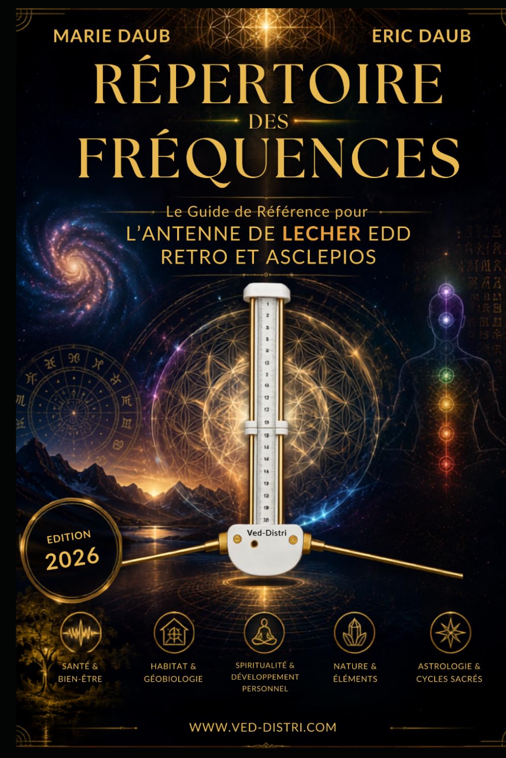 RÉPERTOIRE DES FRÉQUENCES pour l'Antenne de Lecher EDD et ASCLEPIOS: Edition 2026 351 fréquences classées et expliquées