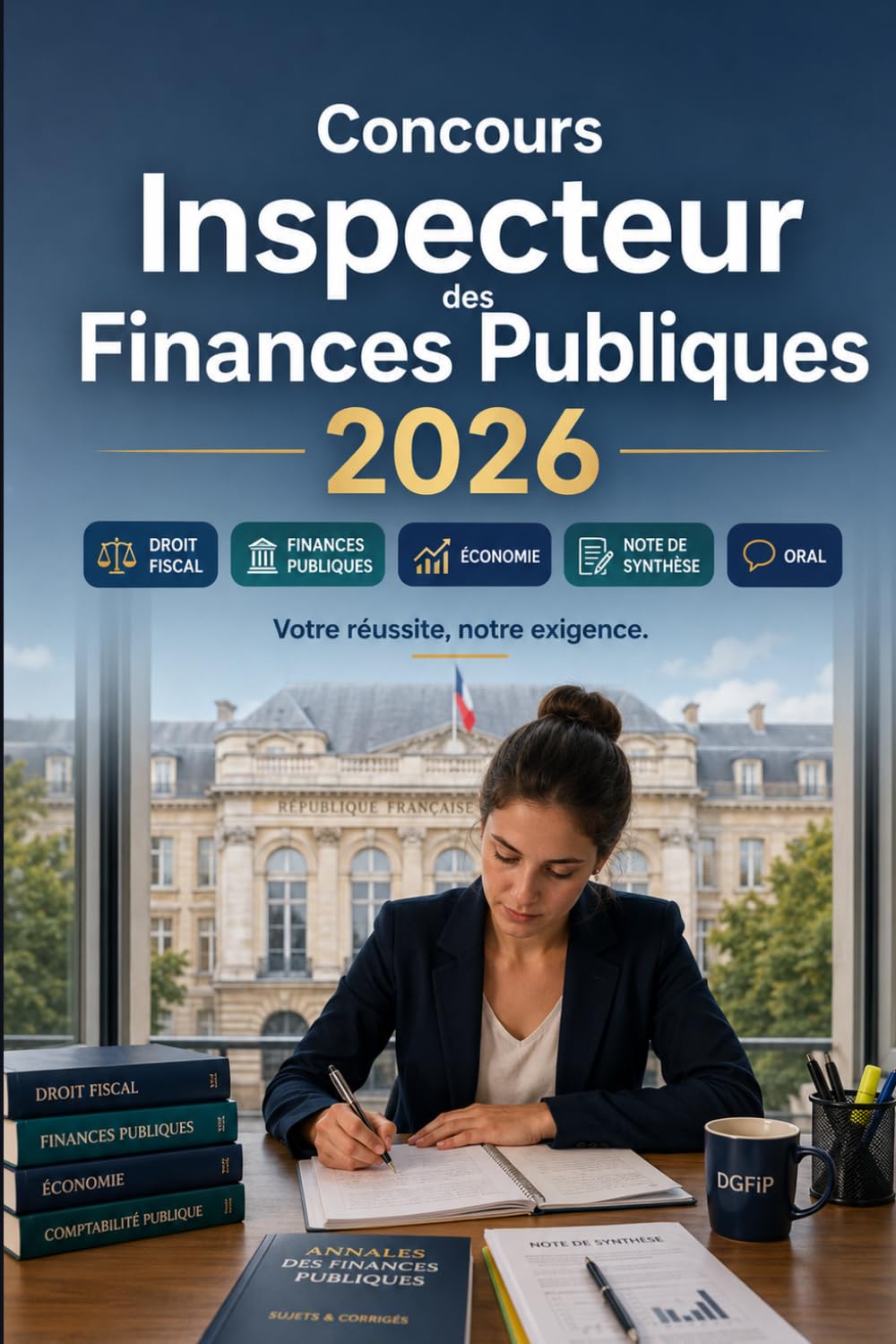 Concours Inspecteur des Finances Publiques 2026: DGFiP Catégorie A : préparation complète, droit fiscal, finances publiques, économie, comptabilité, note de synthèse et entretien oral