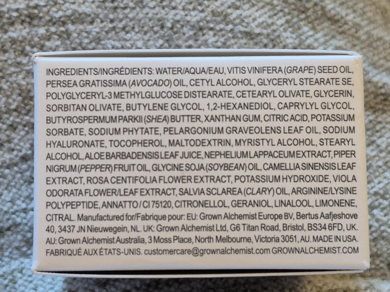 Grown Alchemist Regenerating Night Cream, 40ml, Anti-Aging Moisturizer for Firming, Collagen Boost & Wrinkle Reduction